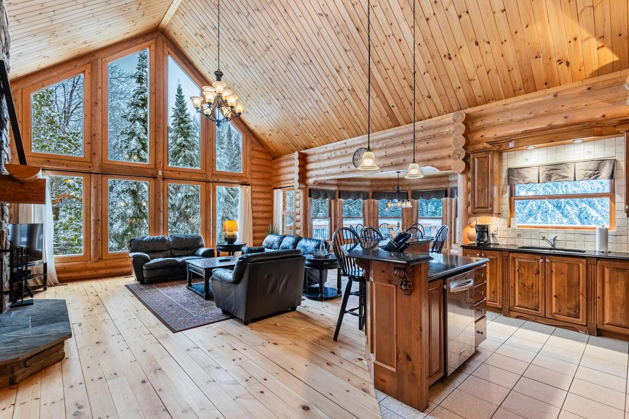 Fiddler Lake Resort Chalet 53 Cerf Mille-Isles エクステリア 写真