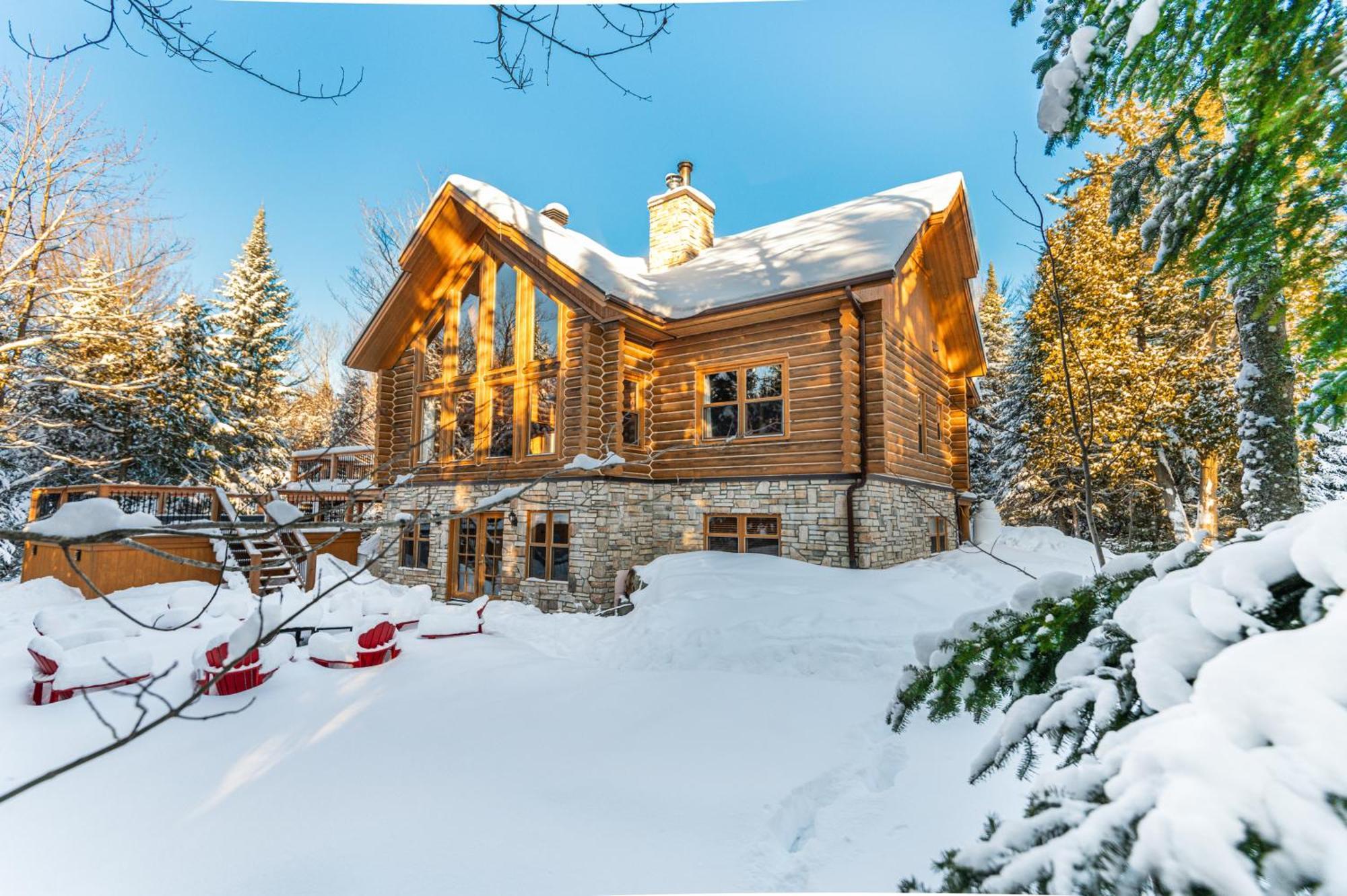 Fiddler Lake Resort Chalet 53 Cerf Mille-Isles エクステリア 写真