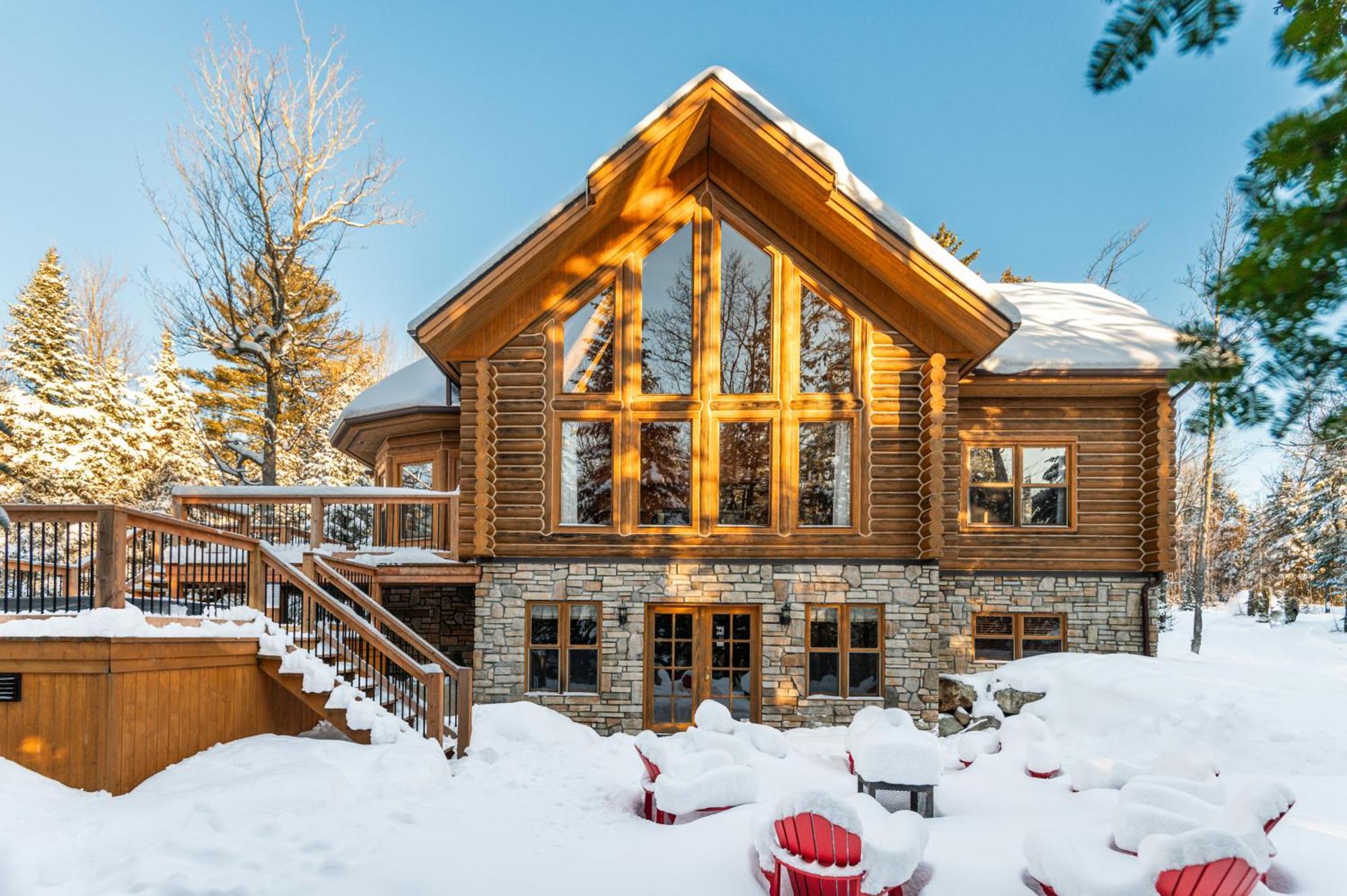 Fiddler Lake Resort Chalet 53 Cerf Mille-Isles エクステリア 写真