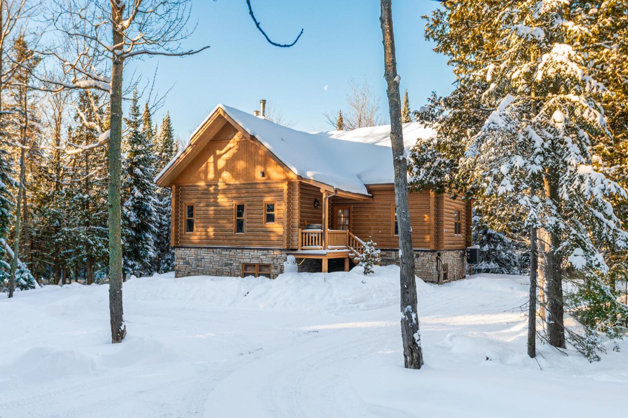 Fiddler Lake Resort Chalet 53 Cerf Mille-Isles エクステリア 写真