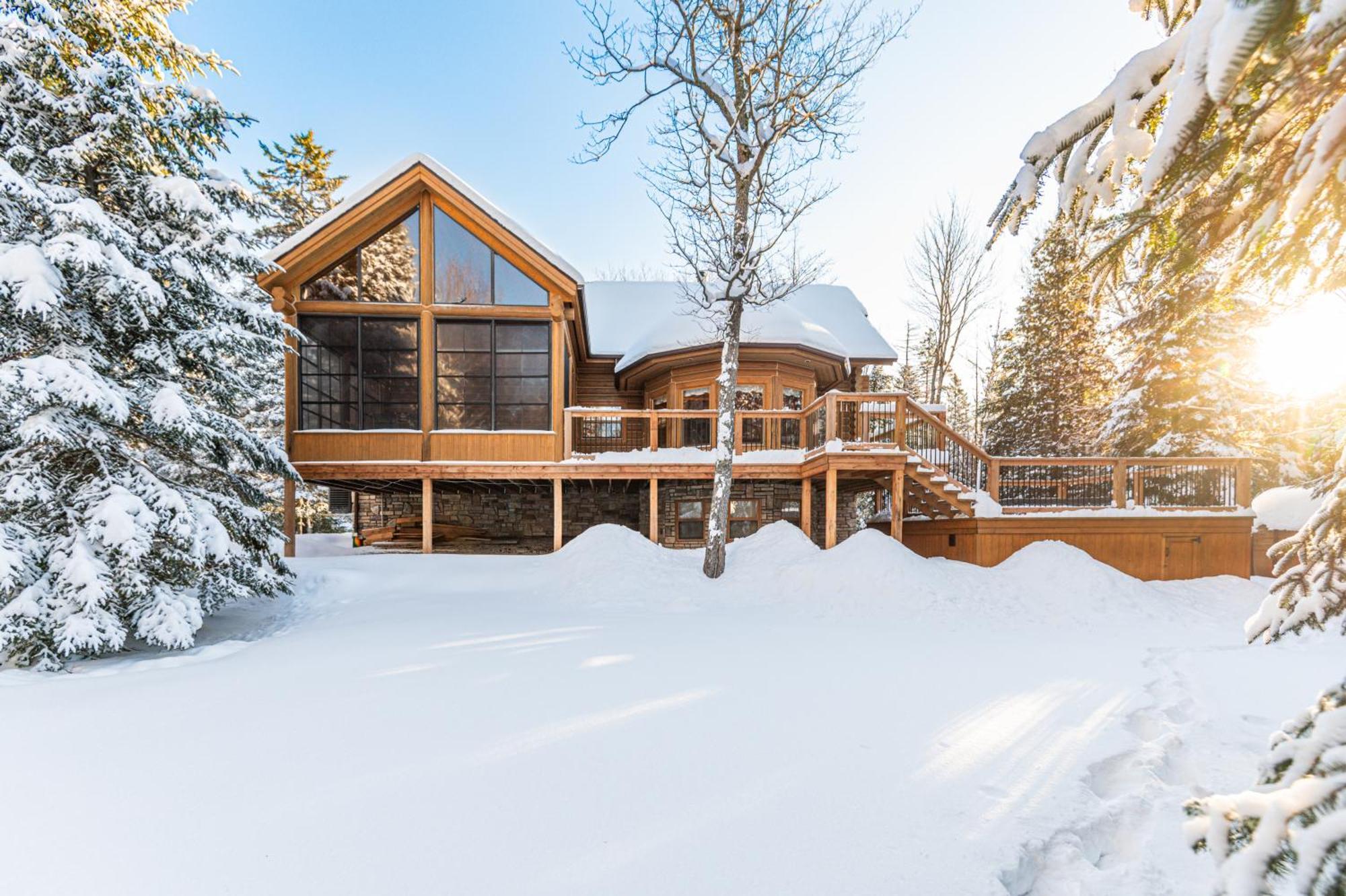 Fiddler Lake Resort Chalet 53 Cerf Mille-Isles エクステリア 写真